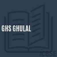 Ghs Ghulal Secondary School Logo