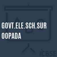 Govt.Ele.Sch.Suroopada Primary School Logo