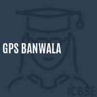Gps Banwala Primary School Logo