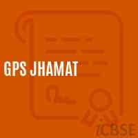 Gps Jhamat Primary School Logo