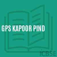 Gps Kapoor Pind Primary School Logo