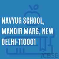 Navyug School, Mandir Marg, New Delhi-110001 Logo