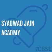 Syadwad jain acadmy School Logo