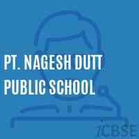 Pt. Nagesh Dutt Public School Logo