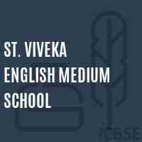 St. Viveka English Medium School Logo