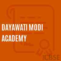 Dayawati Modi Academy School Logo