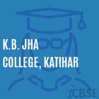 K.B. Jha College, Katihar Logo