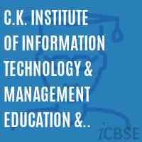 C.K. Institute of Information Technology & Management Education & Welfare Society Logo
