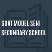 Govt Model Seni Secondary School Logo
