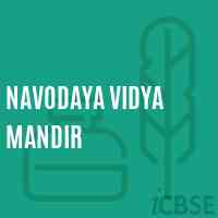 Navodaya Vidya Mandir School Logo