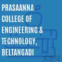 Prasaanna College of Engineering & Technology, BELTANGADI Logo