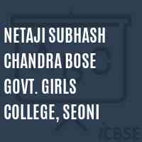 Netaji Subhash Chandra Bose Govt. Girls College, seoni Logo
