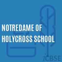 Notredame of Holycross School Logo