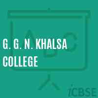 G. G. N. Khalsa College Logo