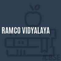 Ramco Vidyalaya School Logo