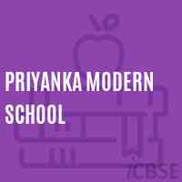 Priyanka Modern School Logo