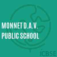 Monnet D.A.V. Public School Logo