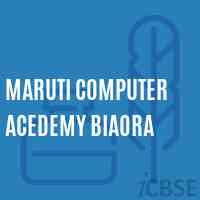 Maruti Computer Acedemy Biaora College Logo