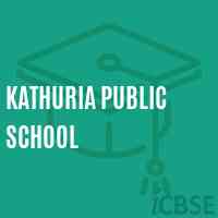 Kathuria Public School Logo