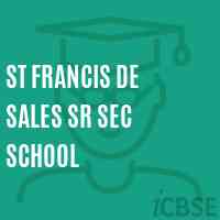 St Francis De Sales Sr Sec School Logo