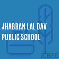Jhabban Lal Dav Public School Logo
