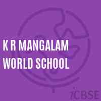 K R Mangalam World School Logo