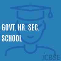 Govt. Hr. Sec. School Logo