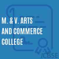 M. & V. Arts and Commerce College Logo