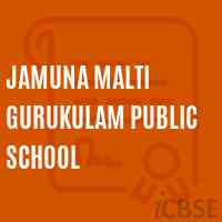 Jamuna Malti Gurukulam Public School Logo