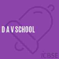 D A V School Logo