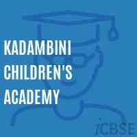 Kadambini Children'S Academy School Logo