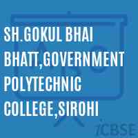 Sh.Gokul Bhai Bhatt,Government Polytechnic College,Sirohi Logo
