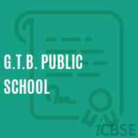 G.T.B. Public School Logo