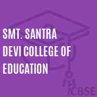 Smt. Santra Devi College of Education Logo