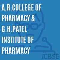 A.R.College of Pharmacy & G.H.Patel Institute of Pharmacy Logo