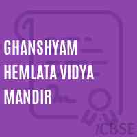 Ghanshyam Hemlata Vidya Mandir School Logo