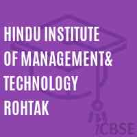 Hindu Institute of Management& Technology Rohtak Logo