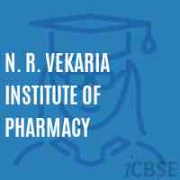 N. R. Vekaria Institute of Pharmacy Logo