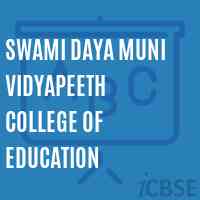 Swami Daya Muni Vidyapeeth College of Education Logo