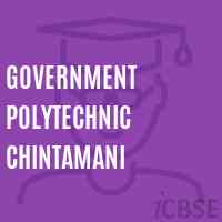 Government Polytechnic Chintamani College Logo