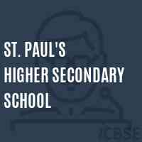 St. Paul's Higher Secondary School Logo