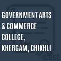 Government Arts & Commerce College, Khergam, Chikhli Logo