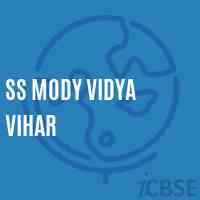 Ss Mody Vidya Vihar School Logo
