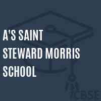 A'S Saint Steward Morris School Logo