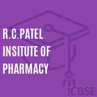 R.C.Patel Insitute of Pharmacy College Logo