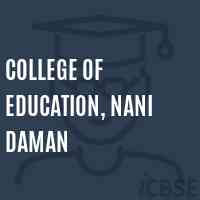 College of Education, Nani Daman Logo