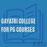 Gayatri College For Pg Courses Logo