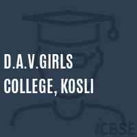 D.A.V.Girls College, Kosli Logo