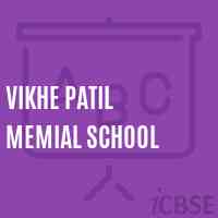 Vikhe Patil Memial School Logo