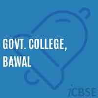 Govt. College, Bawal Logo